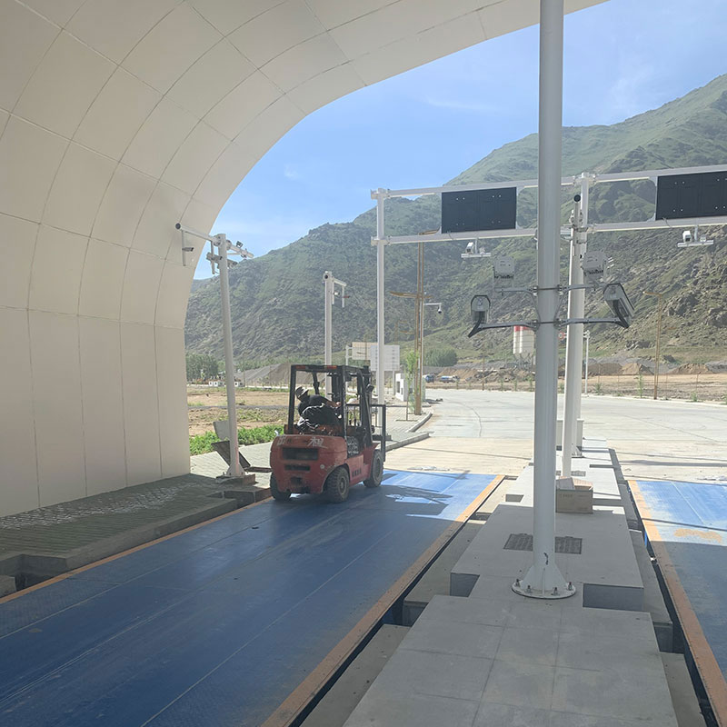 蘇州精瀨光電80噸電子地磅與維特沃斯合作客戶現場案例