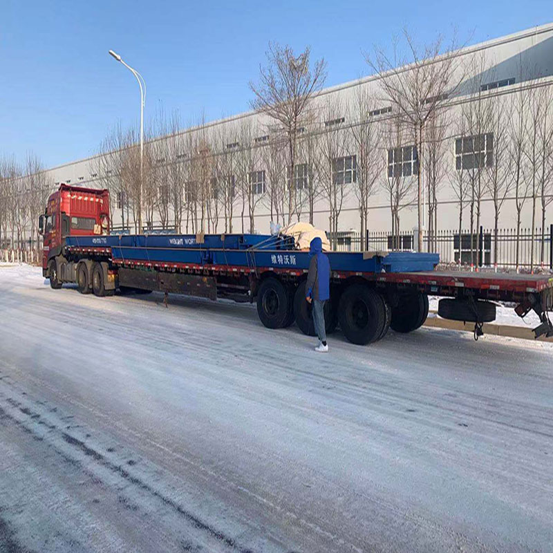 遼寧150噸地磅朝陽150噸4節電子地磅裝車發貨